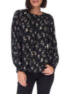 B Collection By Bobeau Kayla Long Sleeve Blouse