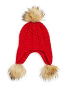 Michael Michael Kors Faux Fur-trimmed Knit Hat