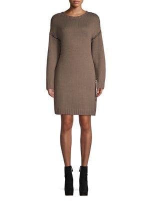Caara Long-sleeve Sheath Dress