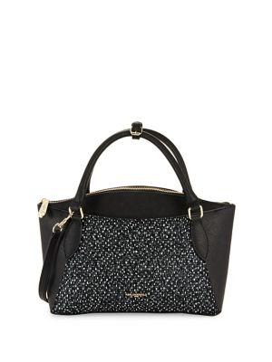 Karl Lagerfeld Paris Textured Veronica Boucle Satchel