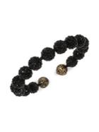 Miriam Haskell Caviar Beaded Coil Bracelet