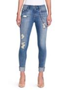 Skinny Girl Skinny Ankle Pieced Jeans