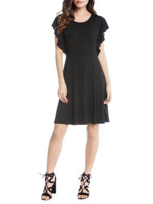 Karen Kane Cascade Sleeve Dress