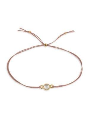 Dogeared Mercury In Retrograde Protection Goldplated Bracelet
