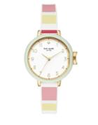 Kate Spade New York Park Row Silicone Strap Watch