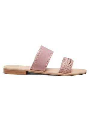 Jack Rogers Tinsley Suede Slides