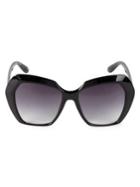 Circus By Sam Edelman 63.5mm Zebra Square Frame Sunglasses