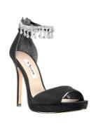 Nina Feya Embellished Ankle-strap Sandals