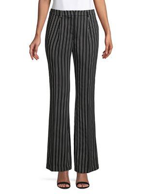 Calvin Klein Striped Wide Leg Pants
