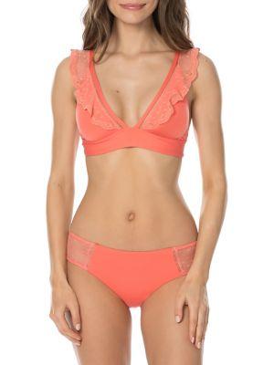Isabella Rose Cami Ruffle Swim Top