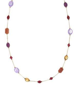 Laundry By Shelli Segal Beaded Station Necklace