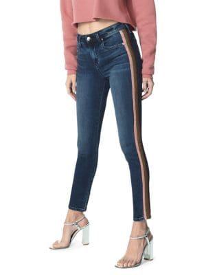Joe's Jeans Charlie Mid-rise Contrast Jeans