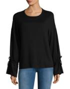 Design Lab Lord & Taylor Relaxed Pullover