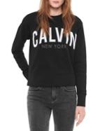 Calvin Klein Jeans Flocked Logo Sweatshirt