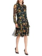 Lauren Ralph Lauren Floral Georgette A-line Dress