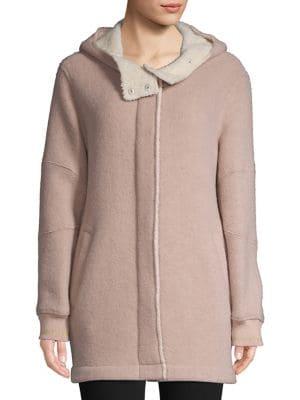 Bcbgeneration Contrast Hooded Jacket