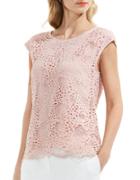 Vince Camuto Roundneck Lace Top