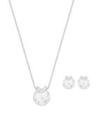 Swarovski Two-piece Crystal Bella Necklace & Earrings Set