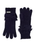 Michael Michael Kors Fringe Trimmed Gloves