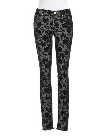 7 For All Mankind 7 For All Mankind Floral Print Straight Legged Pants