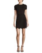French Connection Lace-trim Sheath Dress