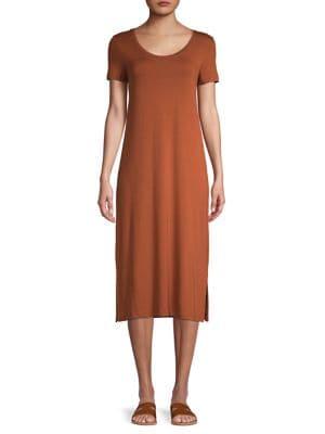 Lord & Taylor Shift Midi Dress
