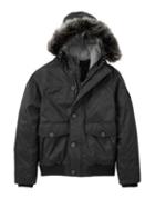 Timberland Dryvent Scar Ridge Faux Fur Trim Snorkel Jacket