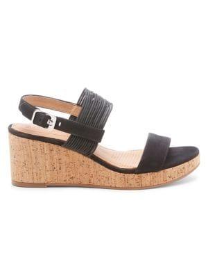 Corso Como Fantazie Leather Slingback Sandals