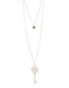 Design Lab Lord & Taylor Crystal-embellished Pendant Necklace