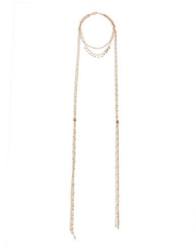 Design Lab Lord & Taylor Tiered Chain Necklace