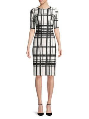 Taylor Elbow-length Sheath Dress