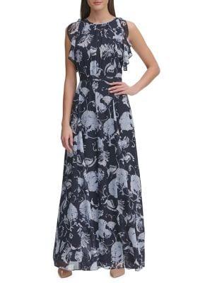 Tommy Hilfiger Afordite Floral A-line Dress