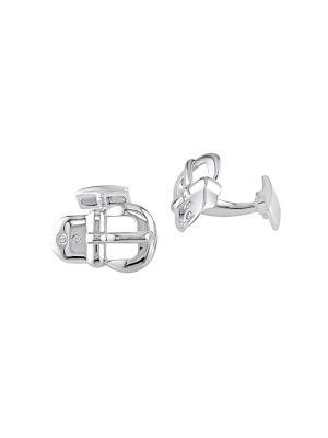 Sonatina Sterling Silver & Crystal Cufflinks