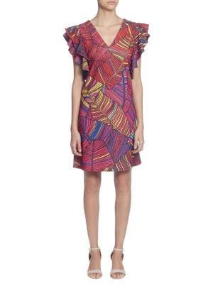 Catherine Catherine Malandrino Sandrine Printed Shift Dress
