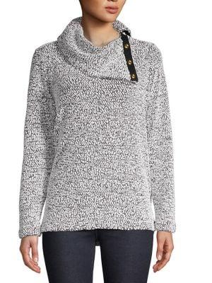 Calvin Klein Knit Foldover Sweater