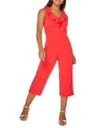 Dorothy Perkins V-neck Ruffled Jumpsuit