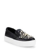 Kenneth Cole New York Ash Embellished Slip-on Sneakers