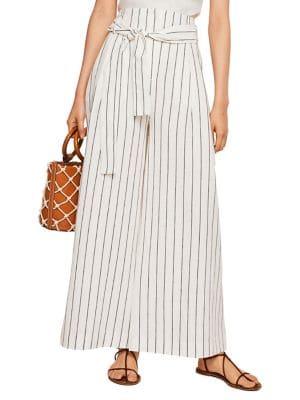 Mango Uriolo Striped Trousers