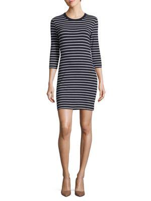 French Connection Tim Bodycon Striped Dress