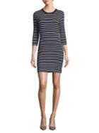 French Connection Tim Bodycon Striped Dress