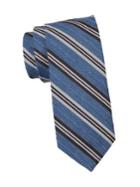 Brooks Brothers Striped Wool & Cotton-blend Tie