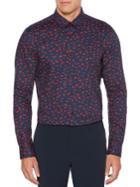 Perry Ellis Stretch Mini Rosary Button-down Shirt