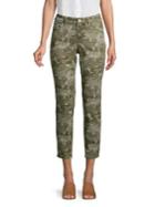 Tommy Bahama Camouflage Cotton Blend Cropped Pants