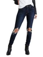 Levi's 721 High-rise Ripped Skinny Jeans
