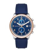 Michael Kors Saunder Stainless Steel Chronograph Strap Watch
