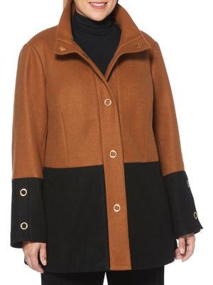 Rafaella Plus Colorblock Jacket