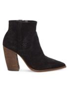 Vince Camuto Cava Heeled Nubuck Booties