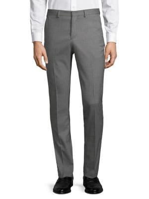 Selected Homme Textured Fitted Pants