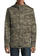 Lucky Brand Camouflage Hooded Jacket