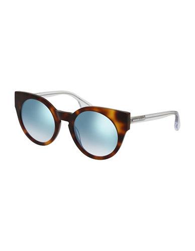 Mcq By Alexander Mcqueen 50mm Mirrored Cat Eye Sunglasses